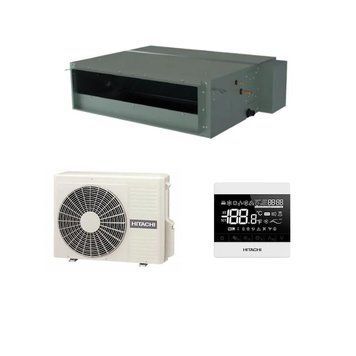 Conditioner tip Canal HITACHI 34000 BTU, R32 hitachi tip canal 34000btu foto