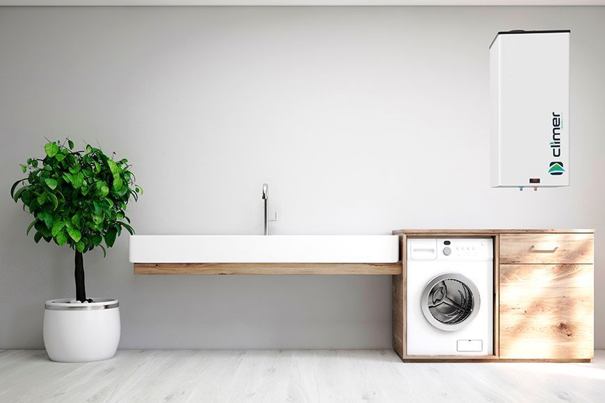 Boiler CLIMER Ecoheat EH260 TD cu pompa de caldura termodinamica CLIMER Ecoheat EH260 TD foto