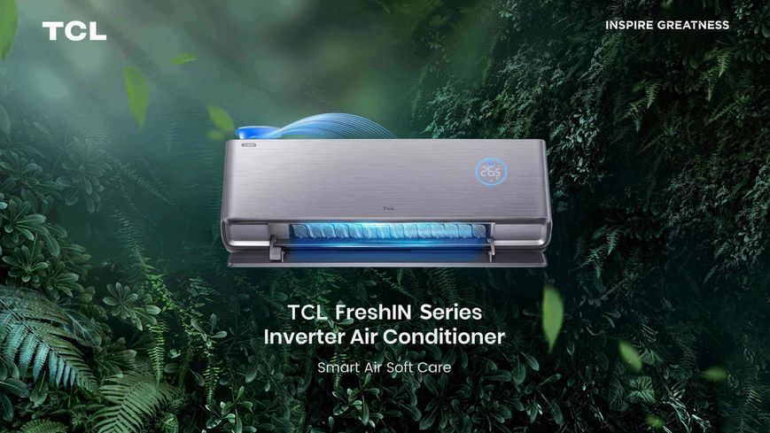 Conditioner TCL Fresh Air (-30'C), 9BTU Inverter, R32+Wifi tcl fresh air 9btu foto