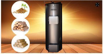 Cazan tip luminare Candle Time 20 KW Candle Time 20 KW foto