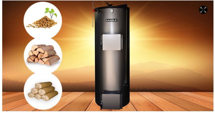 Cazan tip luminare Candle Time 35 KW Candle Time 35 KW foto