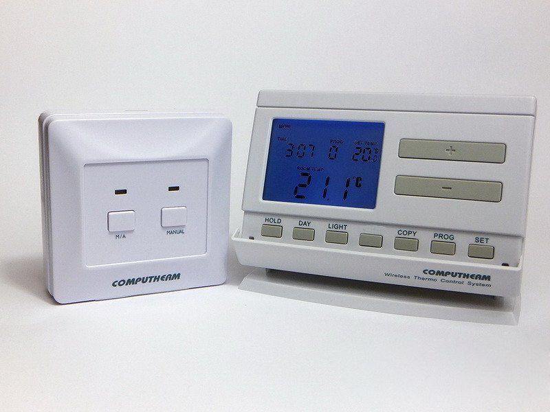 Termostat ambient Computherm Q7 RF (wireless,programbil) Termostat ambient Computherm Q7 RF (wireless,programbil) foto