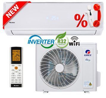 Conditioner Gree Cosmo 24000 BTU Inverter (-25'C), R32 + WIFI gree cosmo 24btu foto