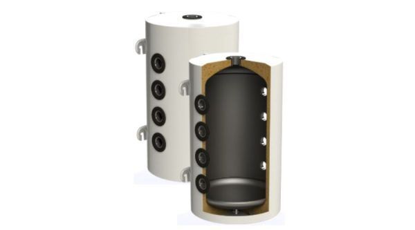 Vas tampon p-u pompa de caldura SNS PSM 80L Sunsystem PSM 80 foto